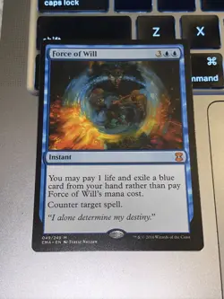 Force Of Will X1 Mtg Eternal Masters Nm - Image 1