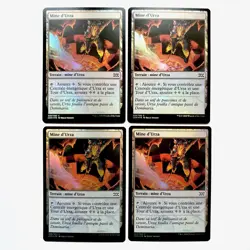 4x FOIL Urza's Mine Double Masters 2XM MTG Magic Urzatron FRENCH - Image 1