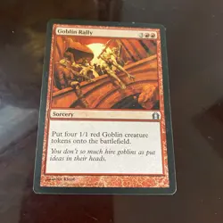 MTG Goblin Rally Return to Ravnica 095/274 Regular Uncommon TCG CARD - Image 1