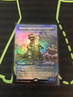 MTG Magic The Gathering Babygodzilla, Ruin Reborn Foil Commander - Image 1