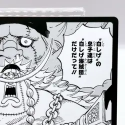 One Piece Edward Weevil Square Art Card TCG Promo Japan Limited Anime Manga F/S - Image 3