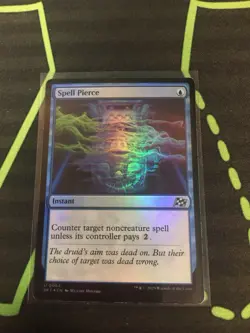 MTG Magic The Gathering Spell Pierce Foil DFT Blue Instant Counter Commander - Image 1