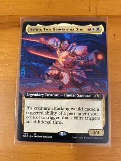 Isshin, Two Heavens as One (Extended) 488 MTG Kamigawa Neon Dynasty NM - Image 1