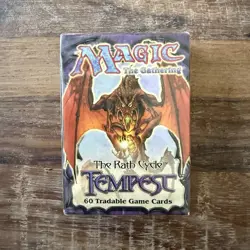 MTG: Magic The Gathering Tempest The Rath Cycle SEALED 60 Card Deck Vintage - Image 1