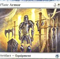 Plate Armor - Reg - MTG - AFR - 032/281 - UNCOMMON ~ NM - Image 1