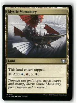 Mystic Monastery Commander: Edge of Eternities MAGIC MTG NM - Image 1