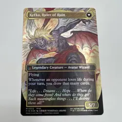 Kefka, Court Mage Borderless Final Fantasy MTG NM 0322 FOIL - Image 2