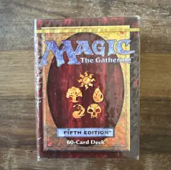 MTG - Magic The Gathering - Vintage Fifth 5th Edition Starter Deck - New Sealed! - Image 1