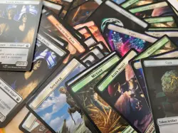 MTG Token Lot of 40 Tokens WHO Doctor Who Magic the Gathering Assorted Cards - Image 1