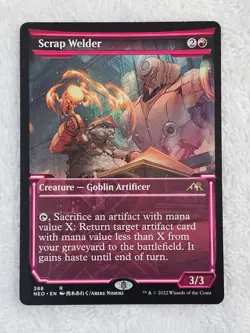 MTG Scrap Welder #388 Kamigawa Neon Dynasty Magic Card Rare NM - Image 2