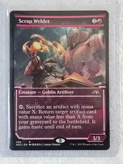 MTG Scrap Welder #388 Kamigawa Neon Dynasty Magic Card Rare NM - Image 5