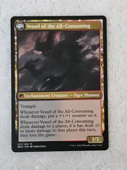 MTG Hidetsugu Consumes All #221 Kamigawa: Neon Dynasty Magic Card Mythic NM - Image 2