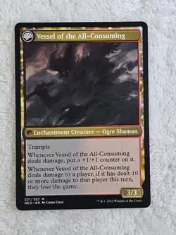 MTG Hidetsugu Consumes All #221 Kamigawa: Neon Dynasty Magic Card Mythic NM - Image 4