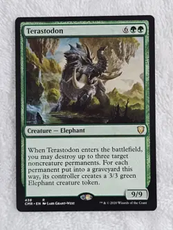MTG Terastodon - Commander Legends (CMR) #438 Magic Gathering Card Rare NM - Image 1