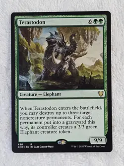 MTG Terastodon - Commander Legends (CMR) #438 Magic Gathering Card Rare NM - Image 2