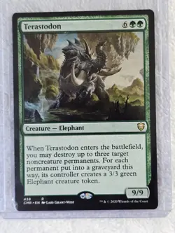 MTG Terastodon - Commander Legends (CMR) #438 Magic Gathering Card Rare NM - Image 5