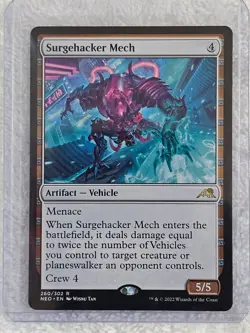 MTG Surgehacker Mech #260 Kamigawa Neon Dynasty Magic Card Rare NM - Image 4
