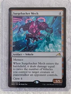 MTG Surgehacker Mech #260 Kamigawa Neon Dynasty Magic Card Rare NM - Image 5