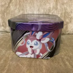 Pokemon Cards TCG Espeon V Heroes Tin Brand New Sealed Pokemon 4 Booster Packs - Image 4