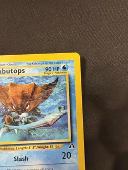 Pokemon TCG: Kabutops 25/75 Neo Discovery Regular Rare Vintage LP - Image 5