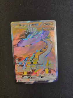Raging Bolt Ex 196/162 Temporal Forces Full Art Ultra Rare Pokemon Card TCG 2024 - Image 2