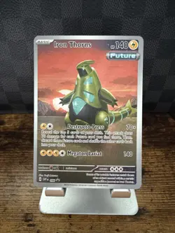 Pokemon Iron Thorns 098 Illustration Rare Holo Black Star Promo SVP - Image 1