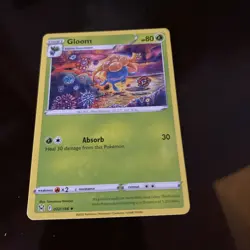 Gloom 002/196 Uncommon Lost Origin Pokemon TCG REGULAR FINISH CARD - Image 1