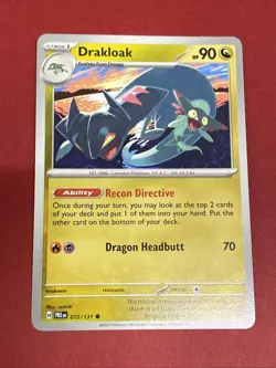 Drakloak #129/167 SV06: Twilight Masquerade Common - Pokemon Card Regular - Image 1
