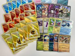Pokemon TCG Ultra Rare Reverse Holo Energy Rare Promo EX V Unknown Card Lot 50x - Image 3