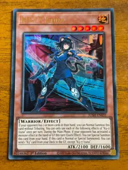 K9-17 Izuna - YuGiOh TCG - JUSH-EN031 - Image 1