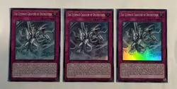1x Yugioh! LP The Ultimate Creature Of Destruction LED3-EN005 Super Rare 1st Ed - Image 5
