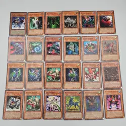 Lot Of 90 Vintage 1996 Kazuki Yugioh YU-GI-OH! Cards First Edition (Played) - Image 1