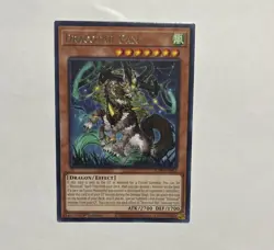 Yugioh TCG Dracotail Pan 2025 JUSH-EN003 Rare 1st Edition - Image 1