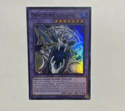 Yugioh TCG Dracotail Gulamel 2025 JUSH-EN007 Super Rare 1st Edition - Image 1