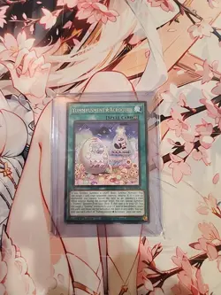 Yugioh TCG Yummyusment Acroquey 2025 JUSH-EN024 Rare 1st Edition - Image 2
