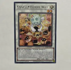 Yugioh TCG Cooky Yummy Way 2025 JUSH-EN020 Rare 1st Edition - Image 1