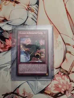 Yugioh TCG Yummy Redemption 2025 JUSH-EN026 Rare 1st Edition - Image 1