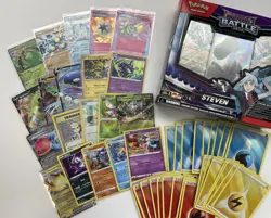 Pokemon TCG Steven's Beldum Rival Battle Deck & Pokemon Card Lot Holo Energy - Image 3