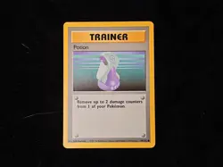 Potion Base Set Regular Trainer Card Pokemon TCG Lightly Played - Image 1