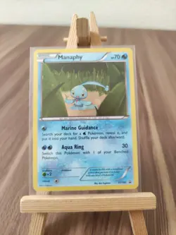 Manaphy XY190 X & Y Cosmos Holo Ultra Rare Black Star Promo Pokemon Card - Image 2