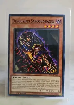 Yu-Gi-Oh! TCG: Devouring Sarcoughagus DIFO-EN033 - Common Card - LP Condition - Image 1