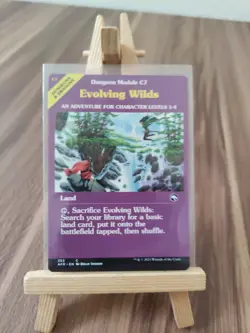 Evolving Wilds 353 AFR Showcase Magic the gathering MTG Card * New * - Image 2