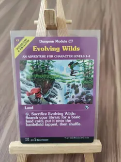 Evolving Wilds 353 AFR Showcase Magic the gathering MTG Card * New * - Image 3
