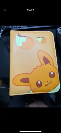 Pokemon Card Holder Binder with Sleeves - Image 1