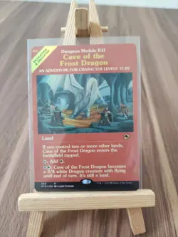 Cave of the Frost Dragon 350 AFR Showcase Foil Magic the gathering MTG Card New - Image 2