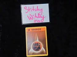 Fighting Energy Base Set Regular Pokemon TCG Energy Card Lightly Played - Image 3