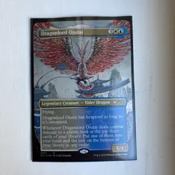 MTG Secret Lair 30th Countdown Dragonlord Ojutai FOIL Unplayed NM - Image 1