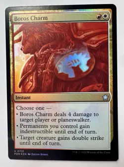 1x Boros Charm - Magic the Gathering MTG-Foundations - FOIL - Image 1