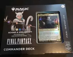 Magic SCIONS and SPELLCRAFT COMMANDER PRECON DECK FINAL FANTASY MTG New Sealed - Image 1