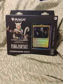 Magic SCIONS and SPELLCRAFT COMMANDER PRECON DECK FINAL FANTASY MTG New Sealed - Image 1